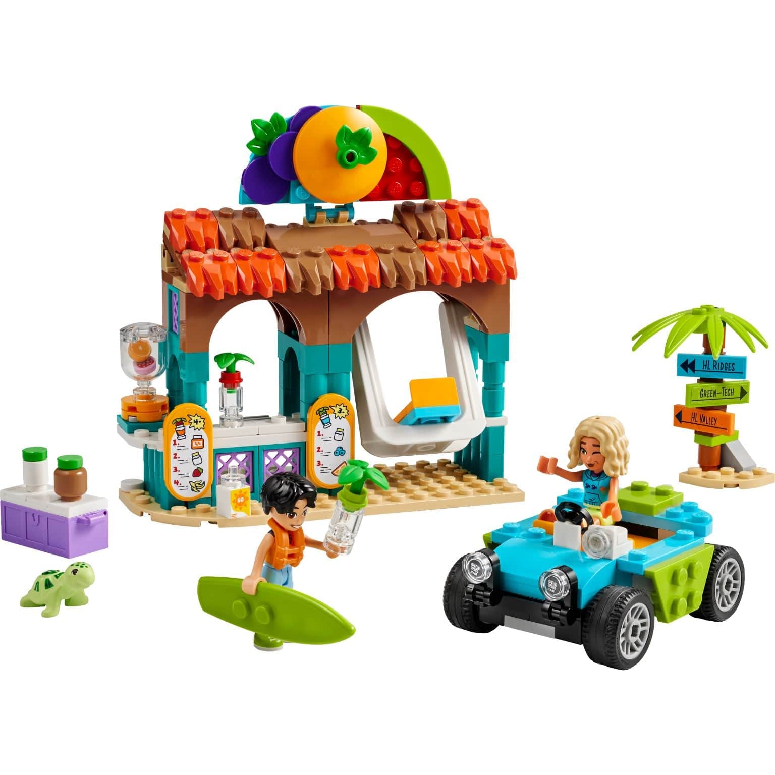 Apresentamos Lego Friends - Tenda de Smoothies na Praia com o SKU 664262524 recomendado para + 6 anos