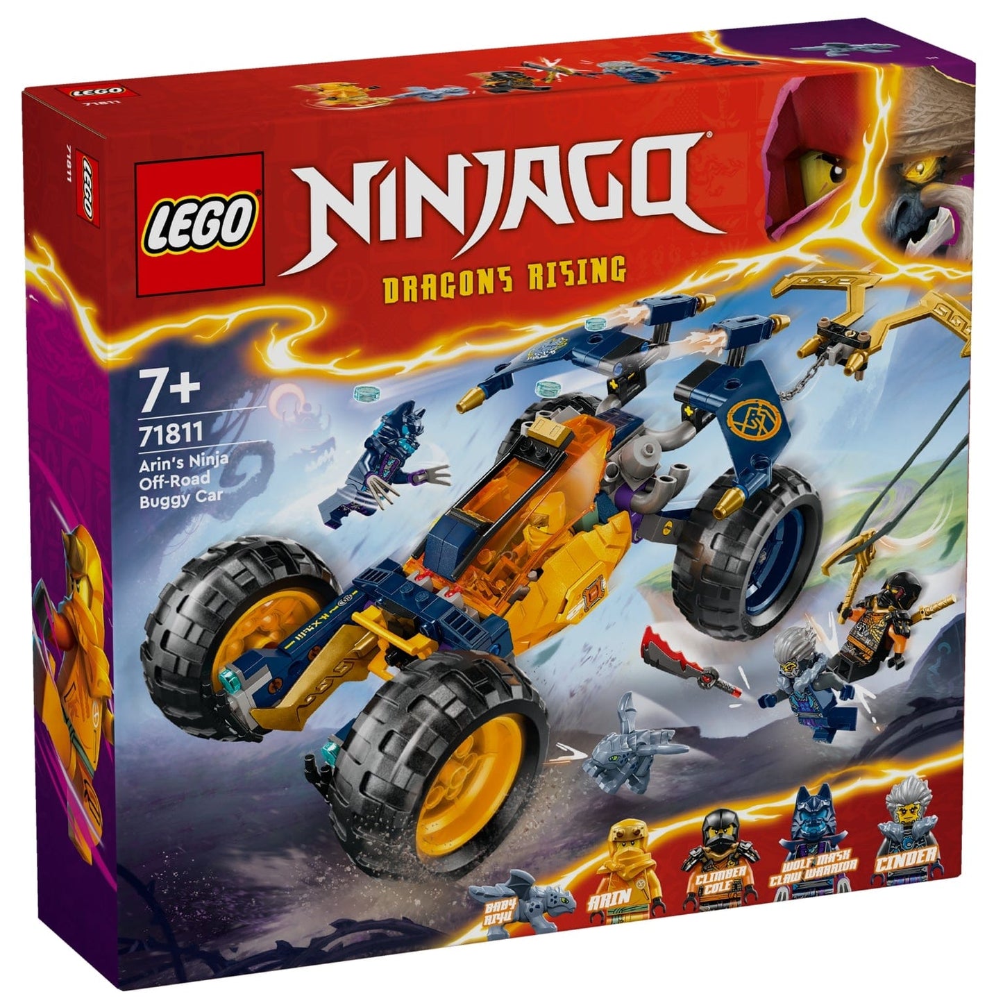 Apresentamos Lego Ninjago Carro Buggy Todo-o-Terreno Ninja do Arin com o SKU 667181124 recomendado para + 7 anos