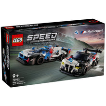 Apresentamos Lego Speed Champions - Carros de Corrida BMW M4 GT3 e BMW M Hybrid V8 com o SKU 667692224 recomendado para + 9 anos