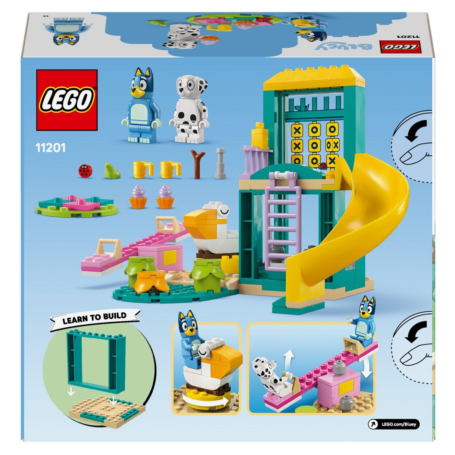 Apresentamos Lego Bluey - Diversão no Parque com Bluey e Chloe com o SKU 661120125 recomendado para + 4 anos