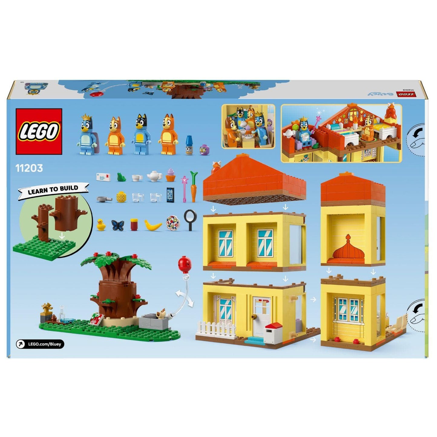 Apresentamos Lego Bluey - Casa da Família da Bluey com o SKU 661120325 recomendado para + 4 anos
