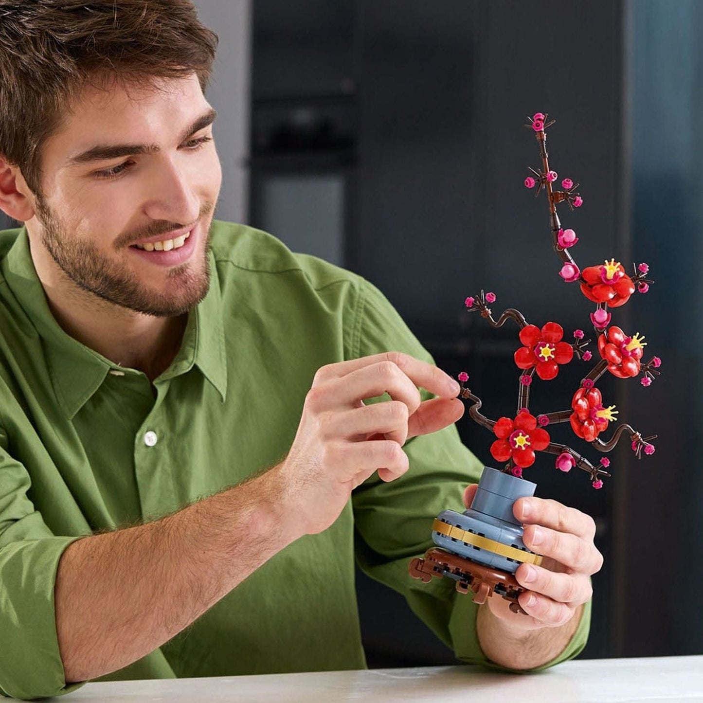 Apresentamos Lego Botanicals Flor de Ameixa com o SKU 661036925 recomendado para + 14 anos