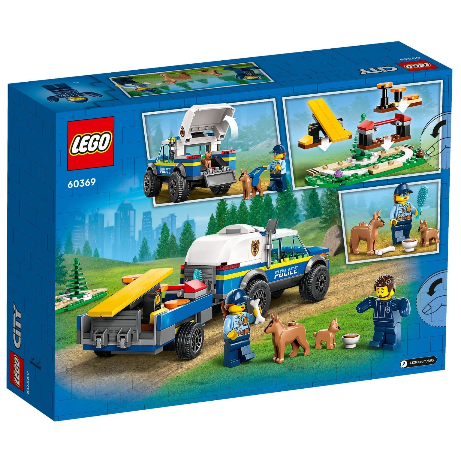 Apresentamos Lego City - Treino de Cão-polícia Móvel com o SKU 666036925 recomendado para + 5 anos