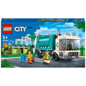 Apresentamos Lego City - O Camião da Reciclagem com o SKU 666038624 recomendado para + 5 anos