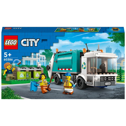 Apresentamos Lego City - O Camião da Reciclagem com o SKU 666038624 recomendado para + 5 anos