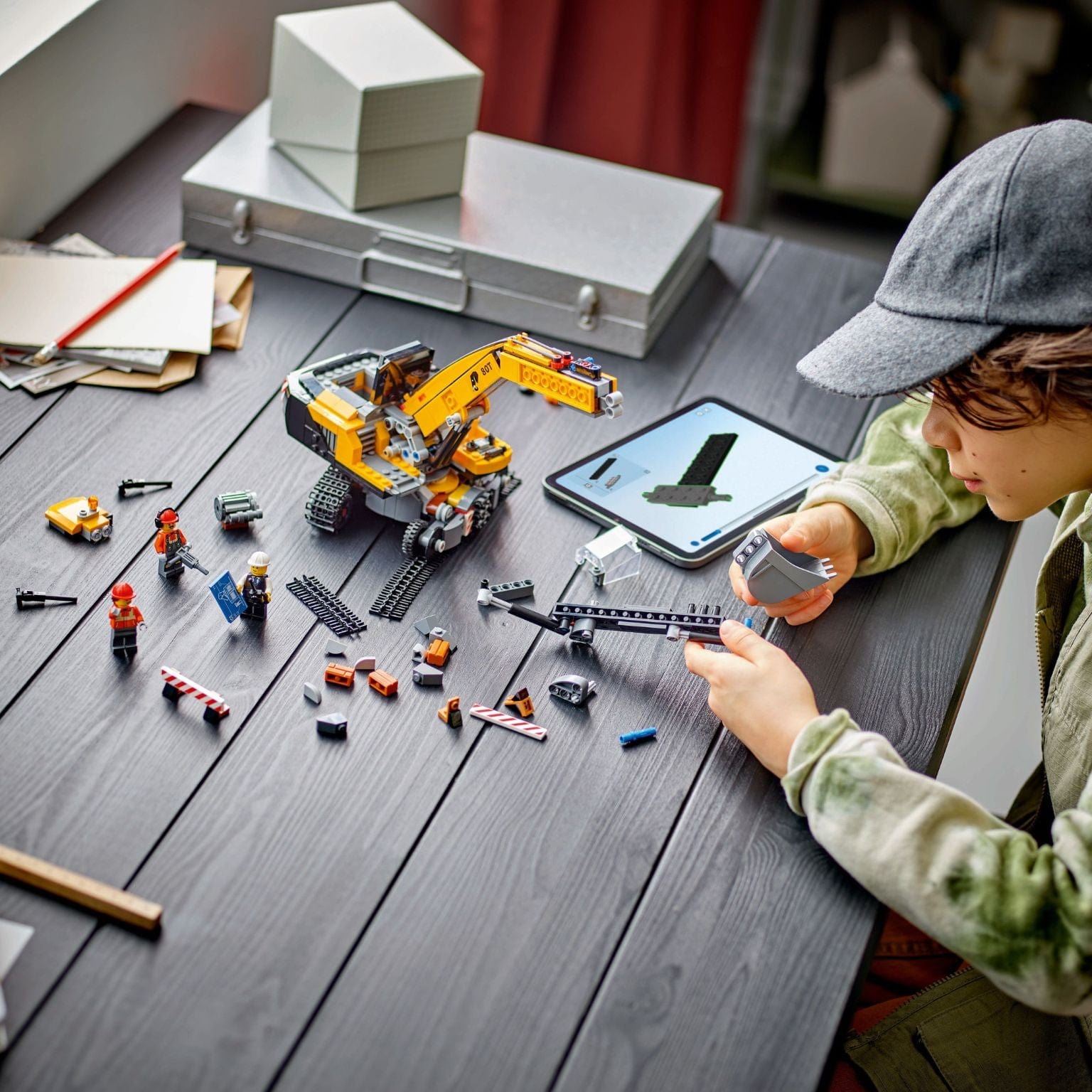 Apresentamos Lego City Escavadora de Construção Amarela com o SKU 666042024 recomendado para + 8 anos