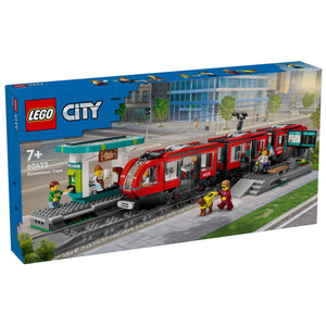 Apresentamos Lego City - 60423 Elétrico e Estação na Baixa com o SKU 666042324 recomendado para + 7 anos