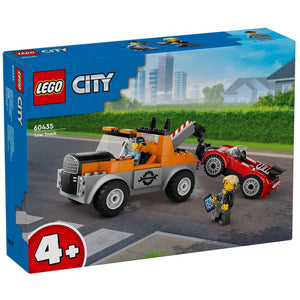 Apresentamos Lego City - Camião-Reboque e Reparação de Carro Desportivo com o SKU 666043524 recomendado para + 4 anos