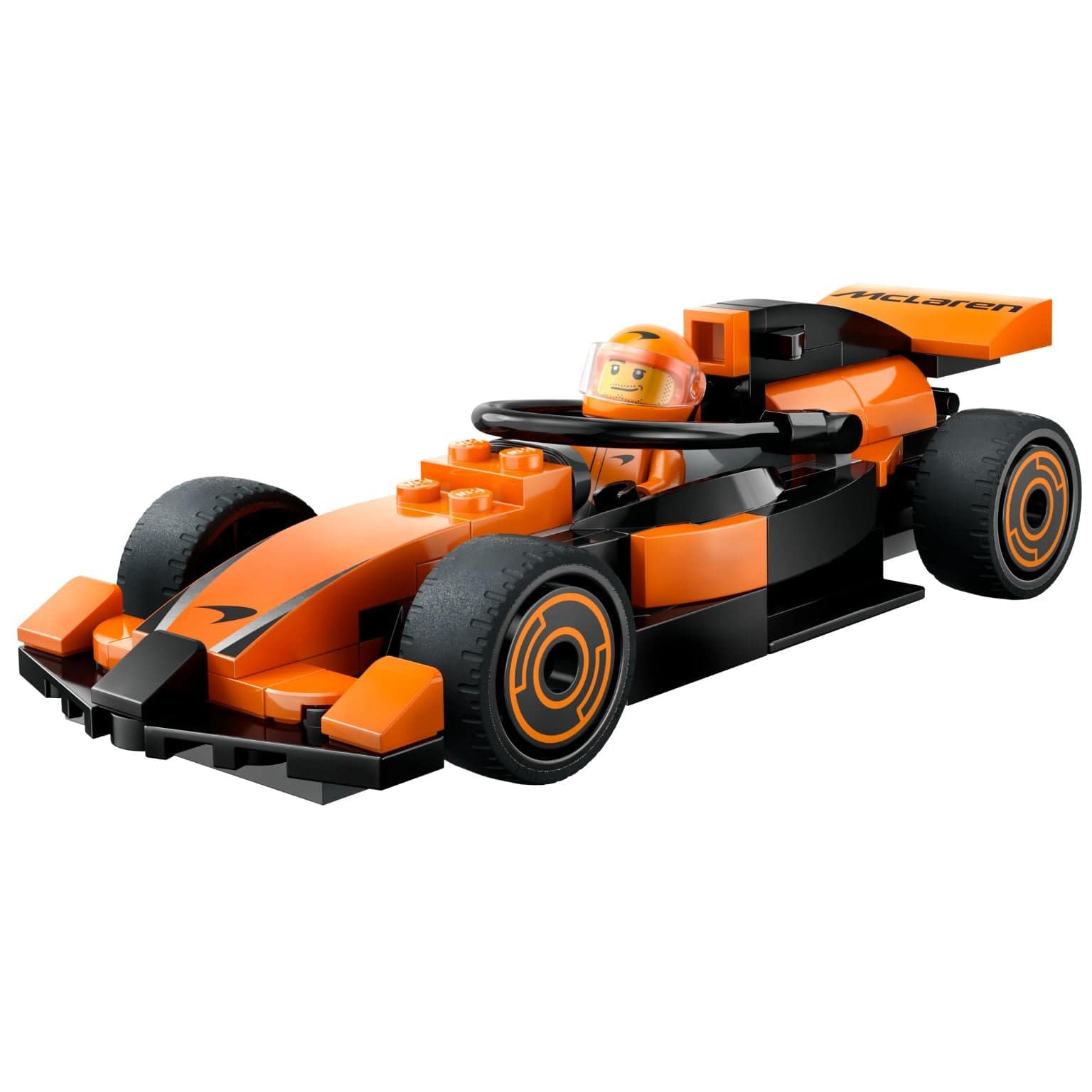 Apresentamos Lego City Piloto de F1 com Carro de Corrida McLaren com o SKU 666044225 recomendado para + 6 anos