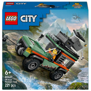 Apresentamos Lego City Carrinha de Montanha 4x4 Todo-o-Terreno com o SKU 666044725 recomendado para + 6 anos