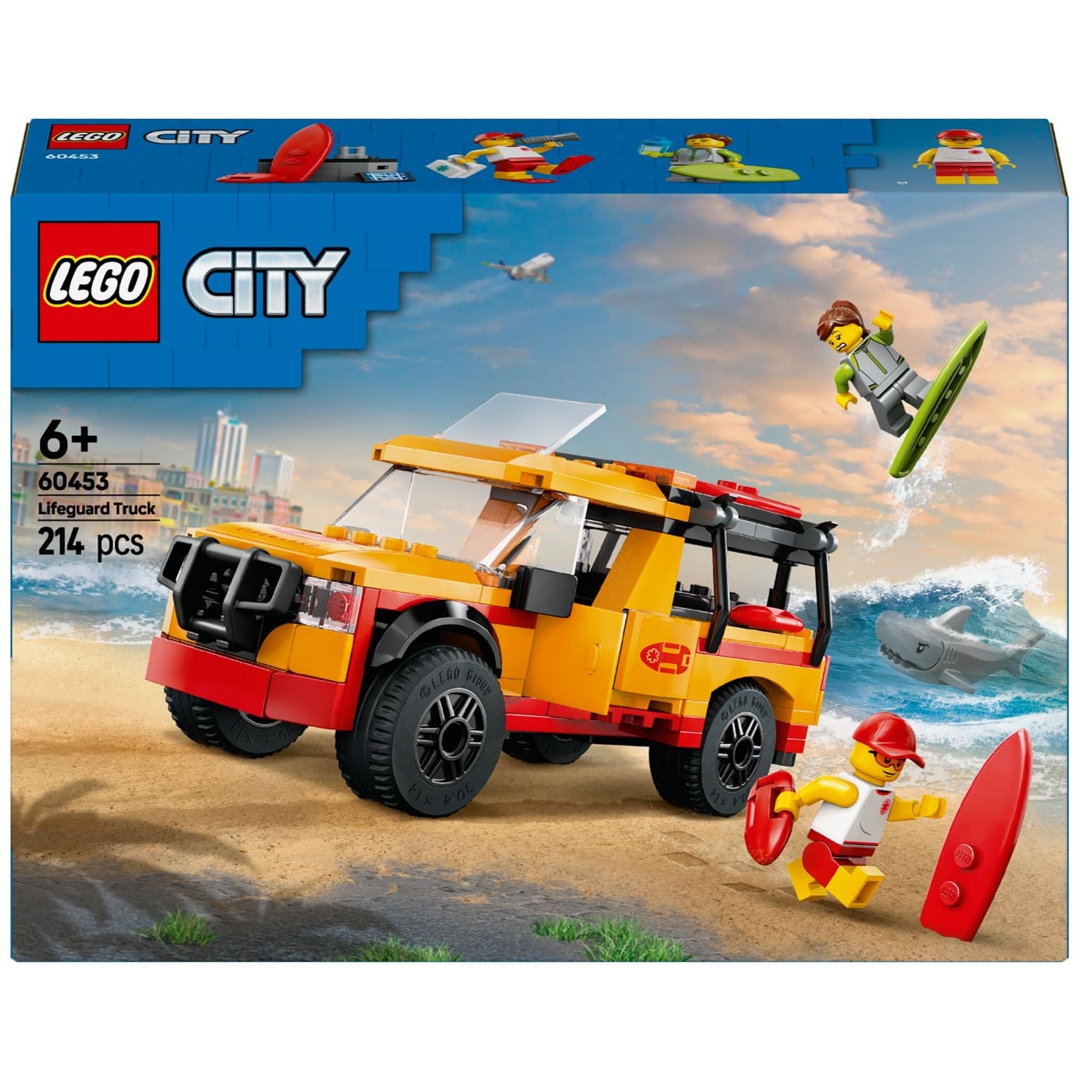Apresentamos Lego City Carrinha de Resgate Salva-vidas com o SKU 666045325 recomendado para + 6 anos
