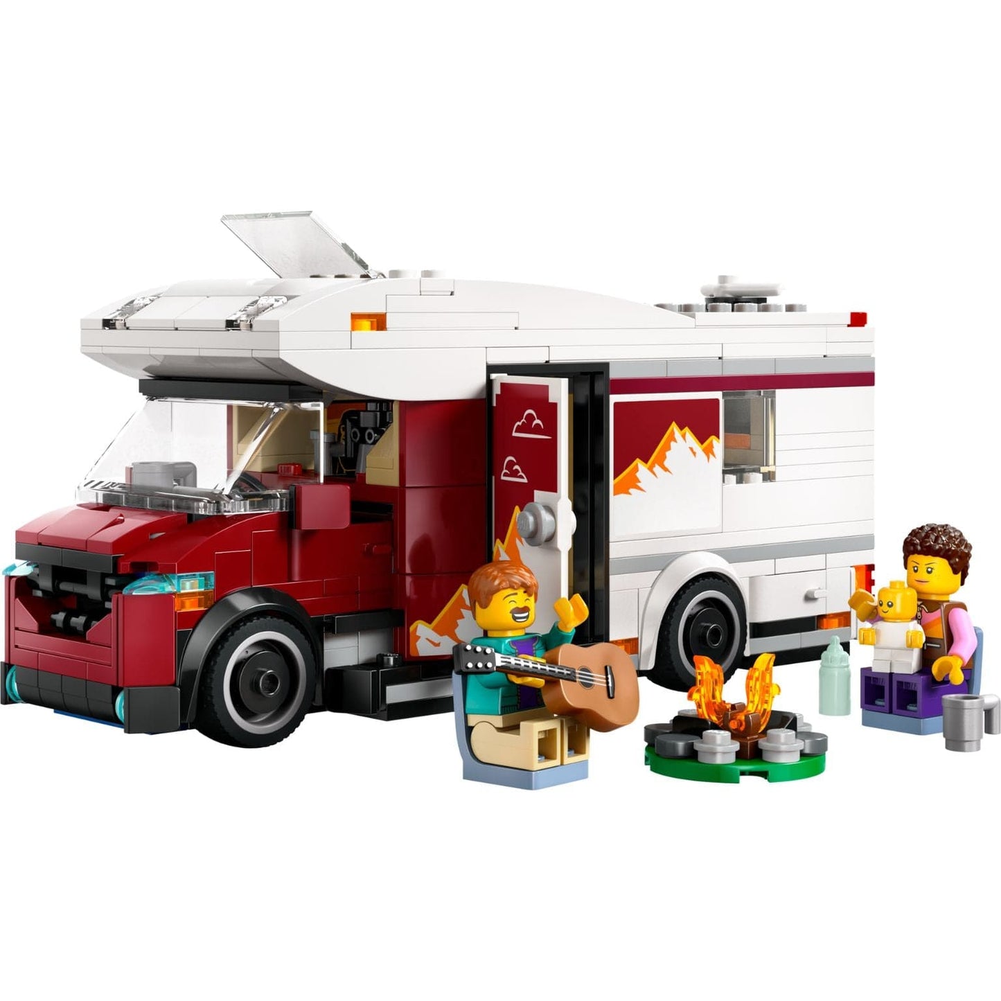 Apresentamos Lego City Autocaravana para Aventuras nas Férias com o SKU 666045425 recomendado para + 6 anos