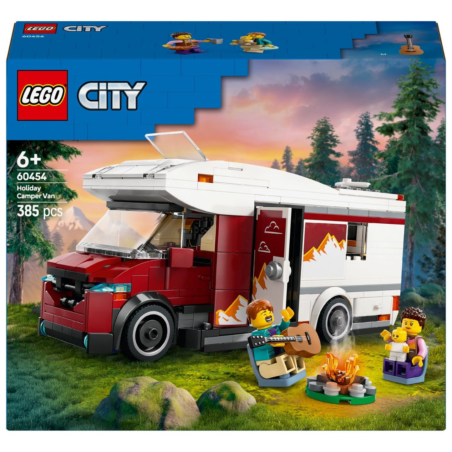 Apresentamos Lego City Autocaravana para Aventuras nas Férias com o SKU 666045425 recomendado para + 6 anos