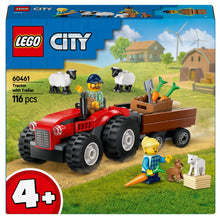 Apresentamos Lego City Trator Agrícola Vermelho com Reboque e Ovelhas com o SKU 666046125 recomendado para + 4 anos
