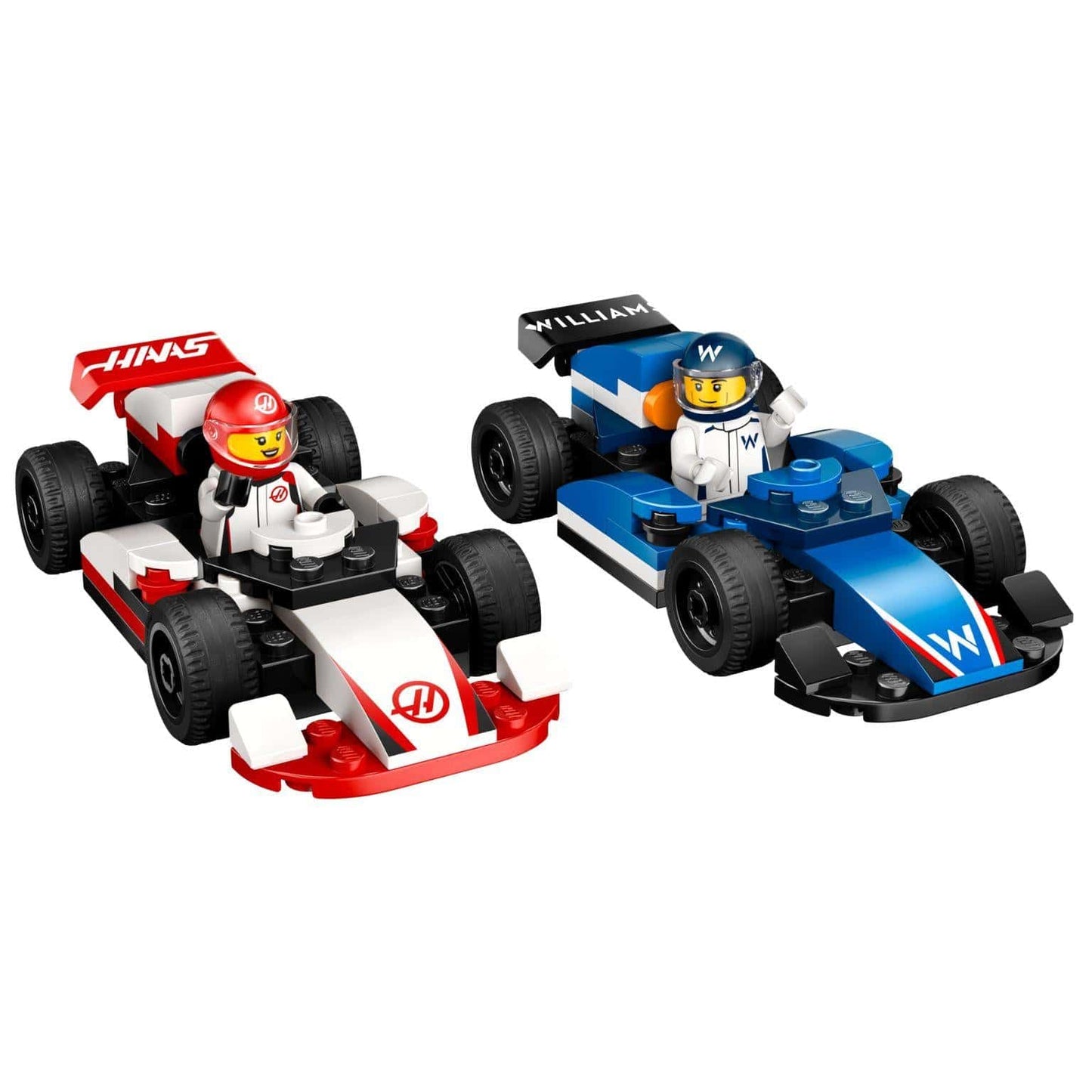 Apresentamos Lego City Carros de Corrida F1 da Williams Racing e Haas F1 com o SKU 666046425 recomendado para + 4 anos