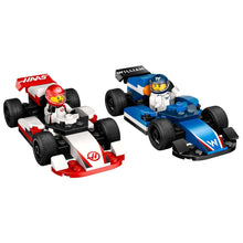 Apresentamos Lego City Carros de Corrida F1 da Williams Racing e Haas F1 com o SKU 666046425 recomendado para + 4 anos