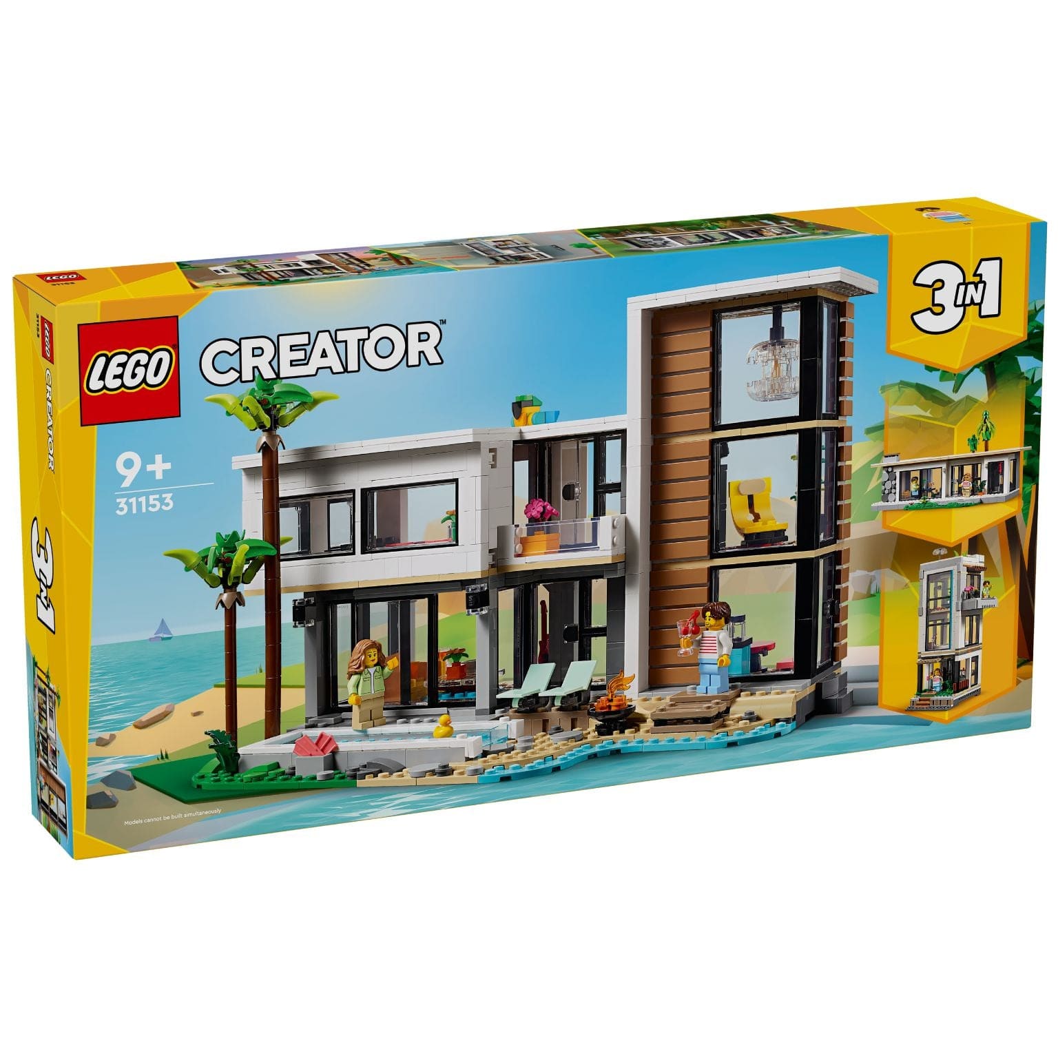 Apresentamos Lego Creator - Casa Moderna com o SKU 663115324 recomendado para + 9 anos