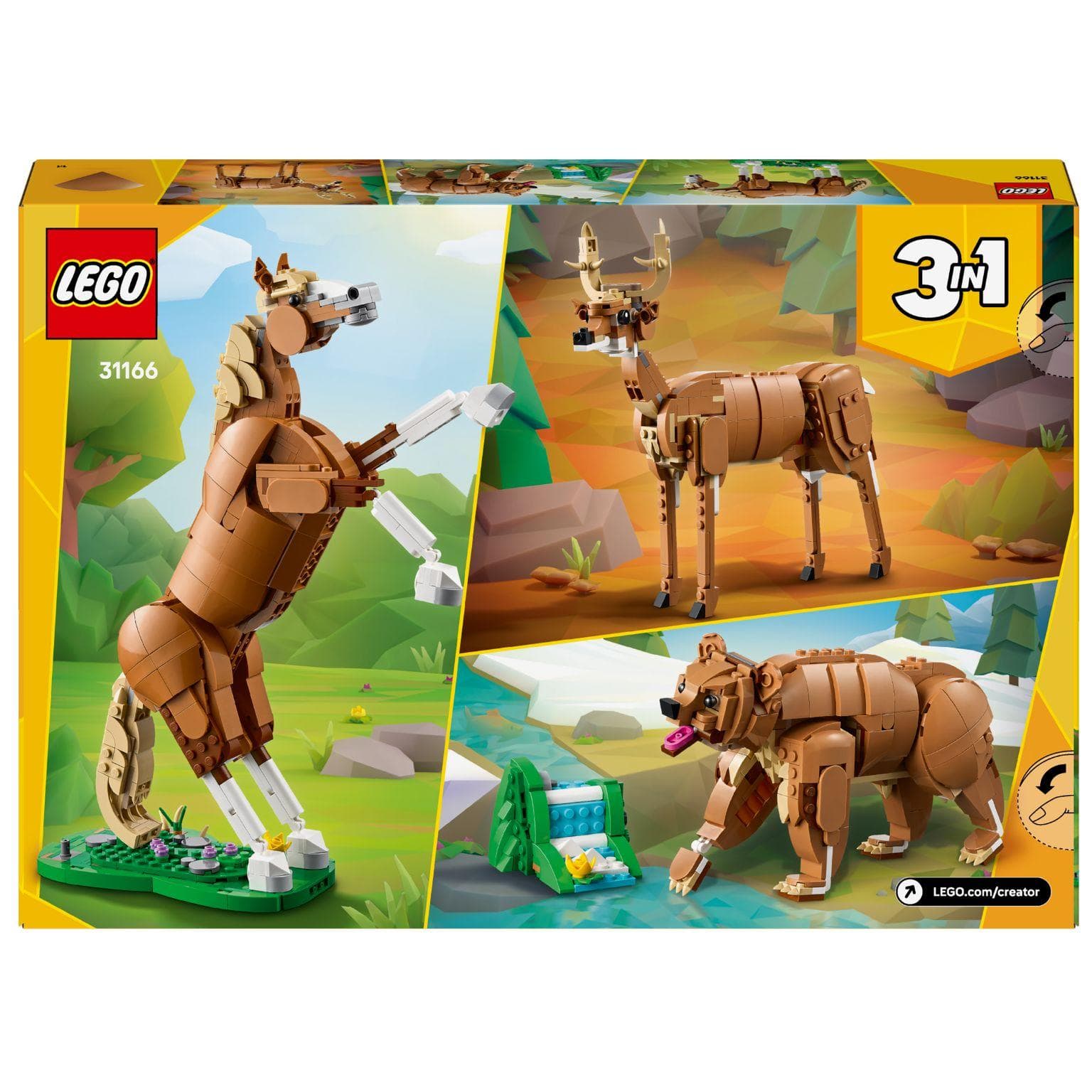 Apresentamos Lego Creator - Cavalo Encantador com o SKU 663116625 recomendado para + 9 anos