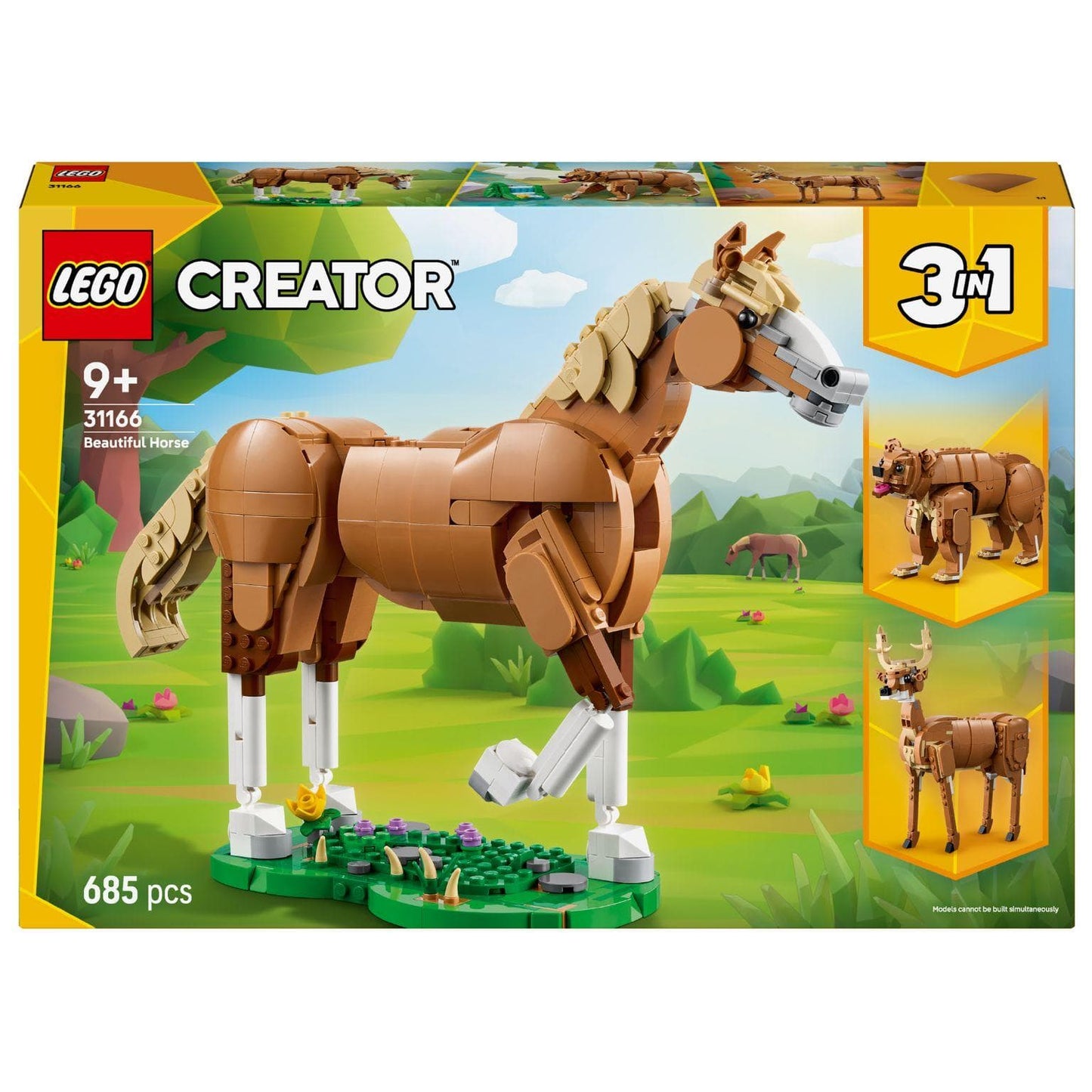 Apresentamos Lego Creator - Cavalo Encantador com o SKU 663116625 recomendado para + 9 anos