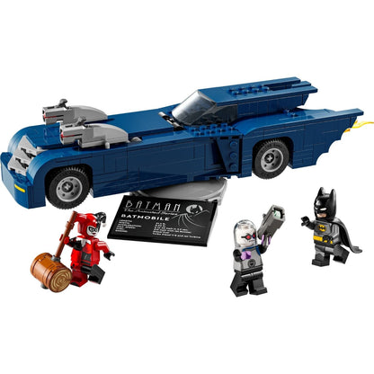 LEGO DC Comics - Batman com o Batmóvel vs. Harley Quinn e Mr. Freeze