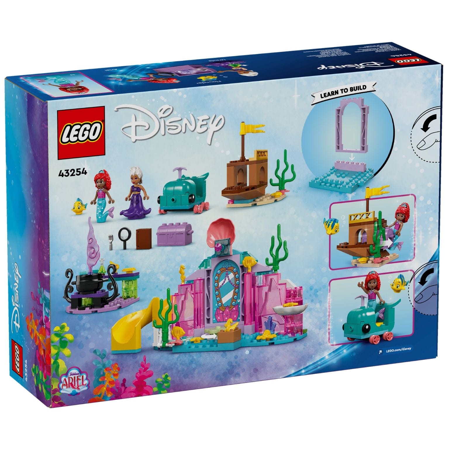 Apresentamos Lego Disney - Caverna de Cristal da Ariel com o SKU 664325424 recomendado para + 4 anos