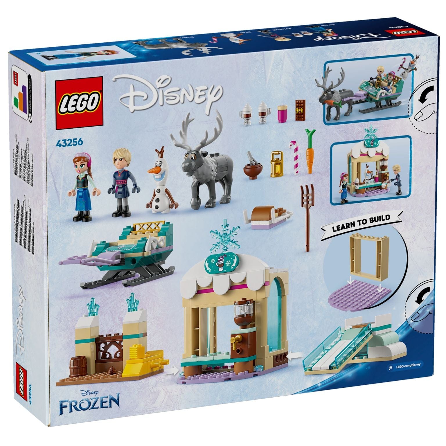 Apresentamos Lego Disney - Aventura de Trenó da Anna com o SKU 664325625 recomendado para + 4 anos