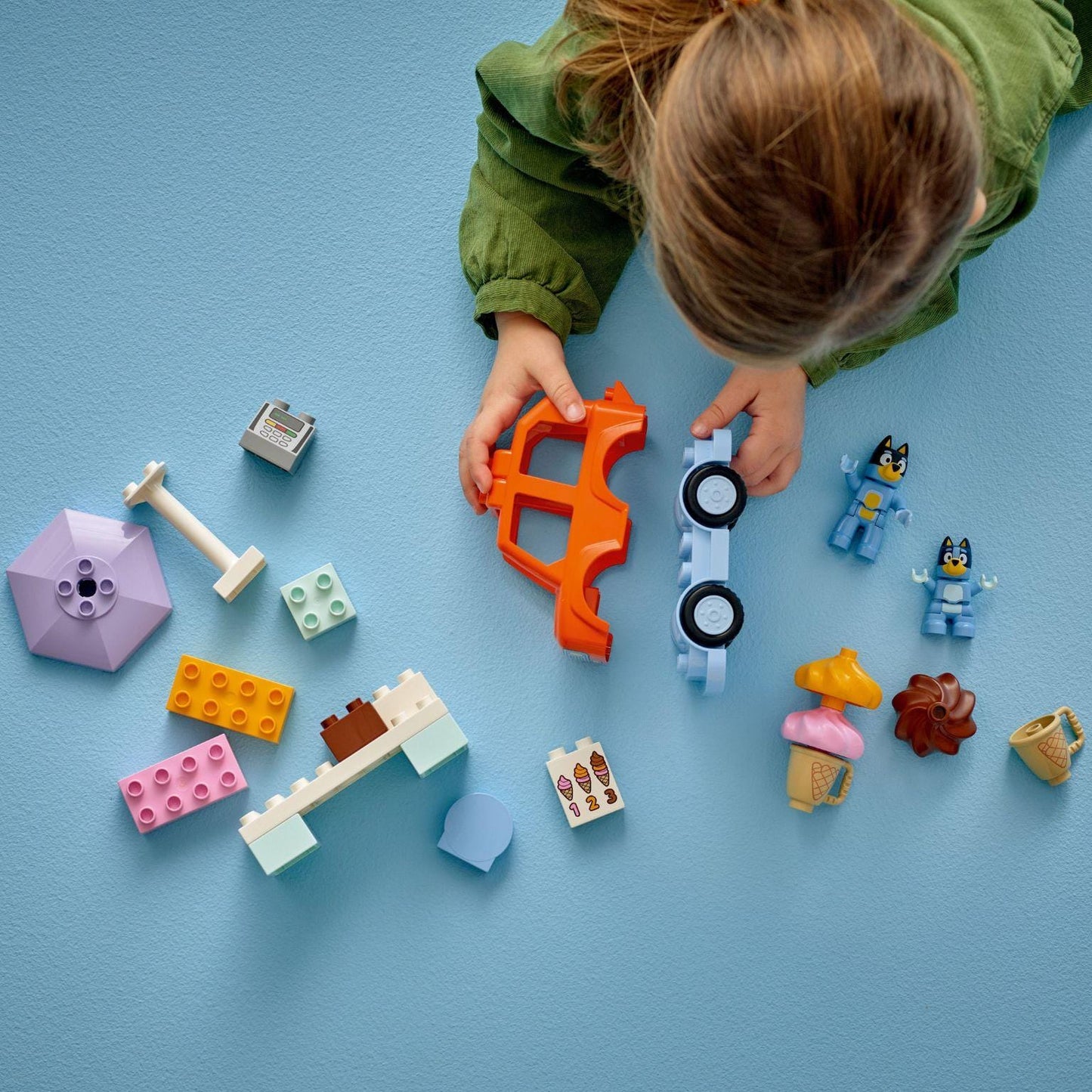Apresentamos Lego Duplo - Passeio à Geladaria com a Bluey com o SKU 661045825 recomendado para + 2 anos