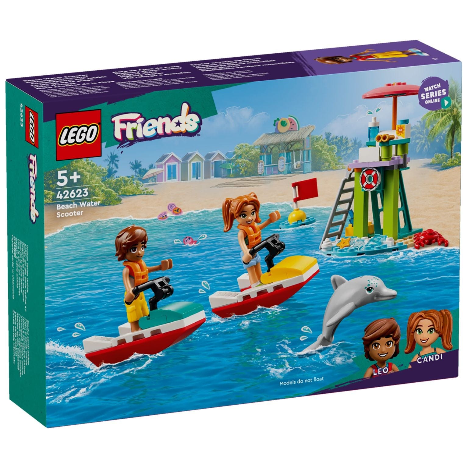 Apresentamos Lego Friends - Mota de Água de Praia com o SKU 664262324 recomendado para + 5 anos