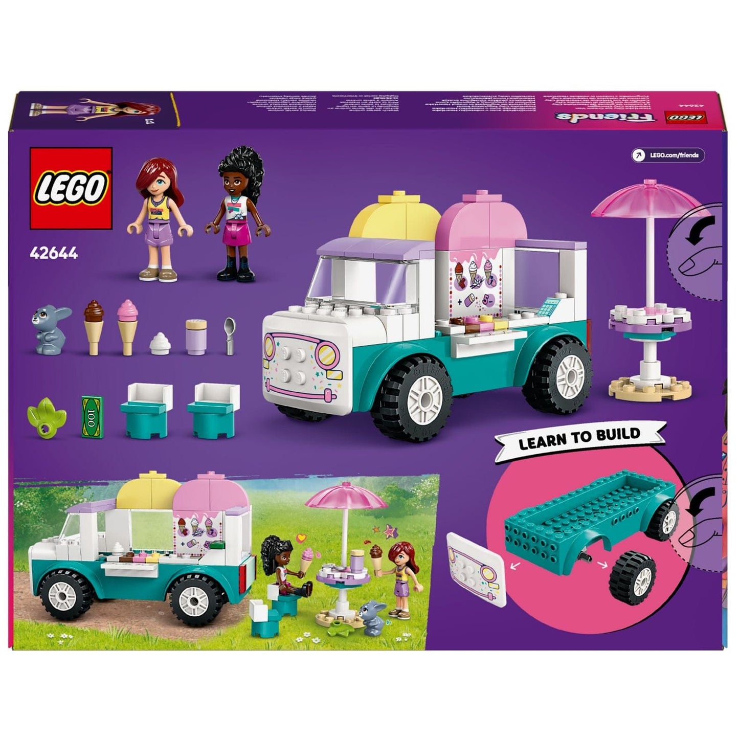 Apresentamos Lego Friends - Carrinha de Gelados de Heartlake City com o SKU 664264425 recomendado para + 4 anos