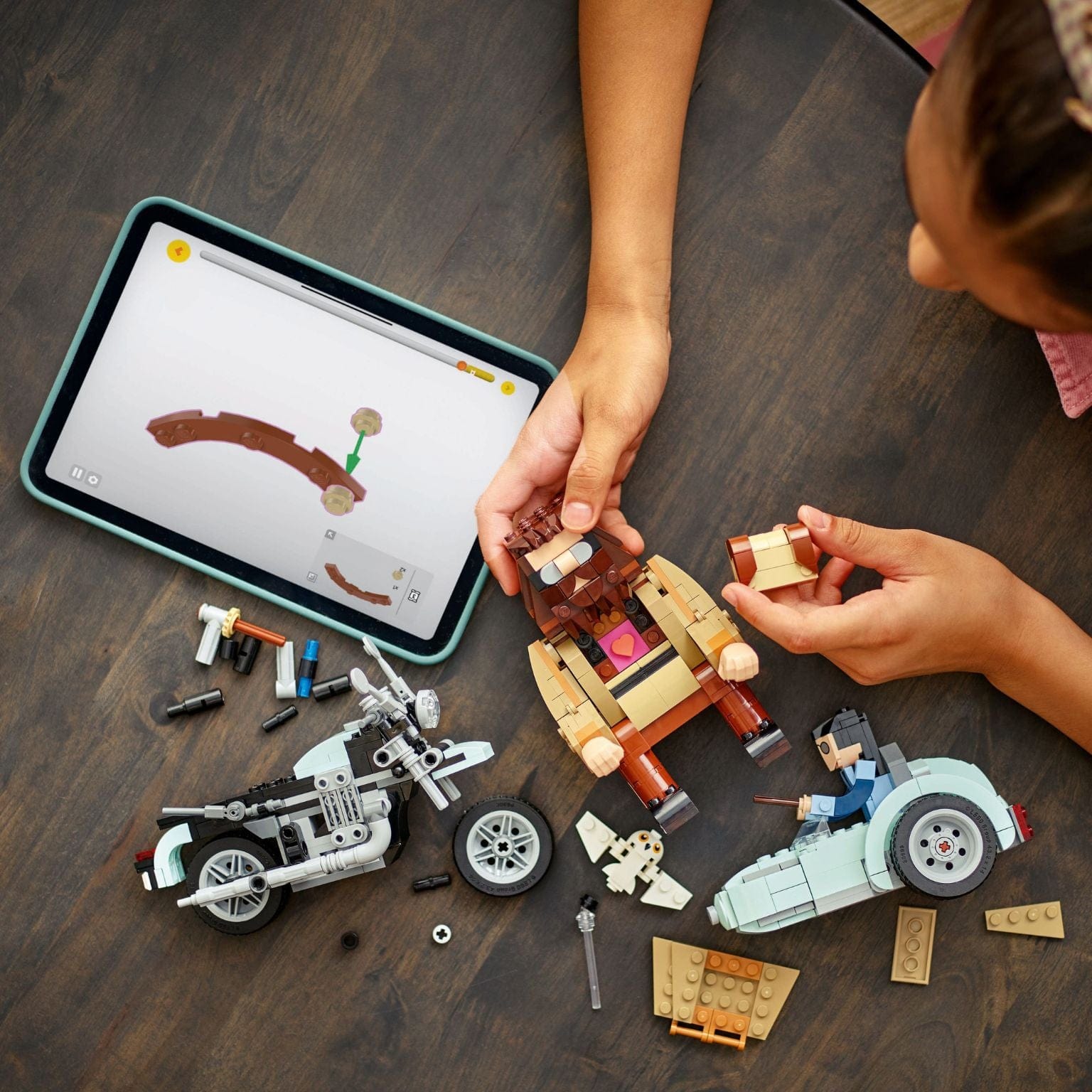 Apresentamos Lego Harry PotterPasseio de Mota de Hagrid e Harry com o SKU 667644325 recomendado para + 9 anos