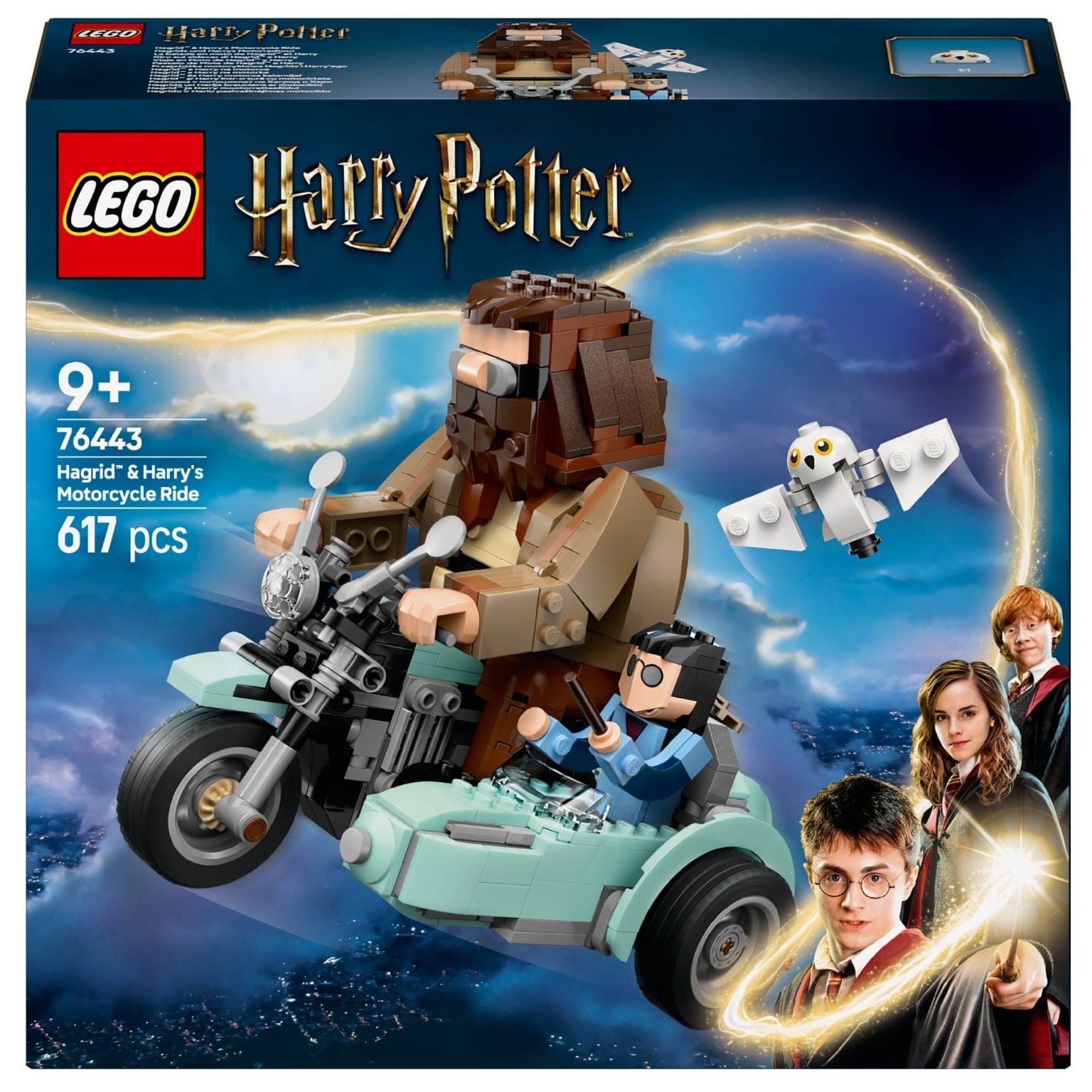 Apresentamos Lego Harry PotterPasseio de Mota de Hagrid e Harry com o SKU 667644325 recomendado para + 9 anos