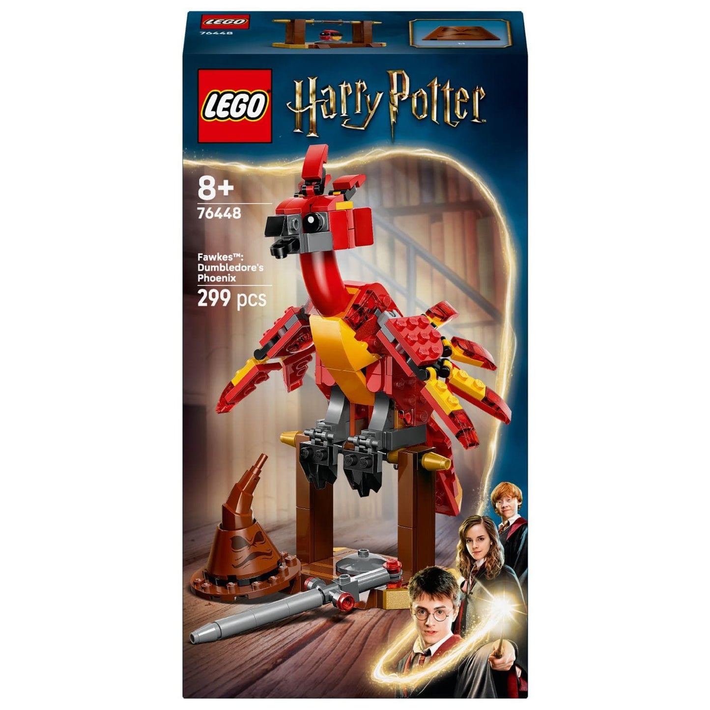Apresentamos Lego Harry Potter - Fawkes: A Fénix de Dumbledore com o SKU 667644825 recomendado para + 8 anos