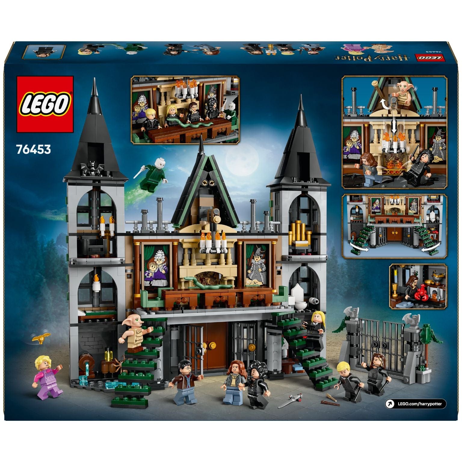 Apresentamos Lego Harry Potter Mansão dos Malfoy com o SKU 667645325 recomendado para + 10 anos