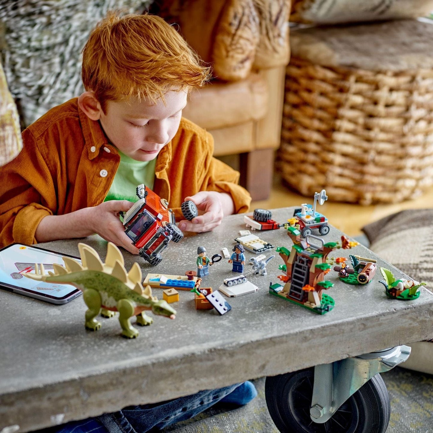 Apresentamos Lego Jurassic World - Missões de Dinossauros: Descoberta do Estegossauro com o SKU 667696524 recomendado para + 6 anos