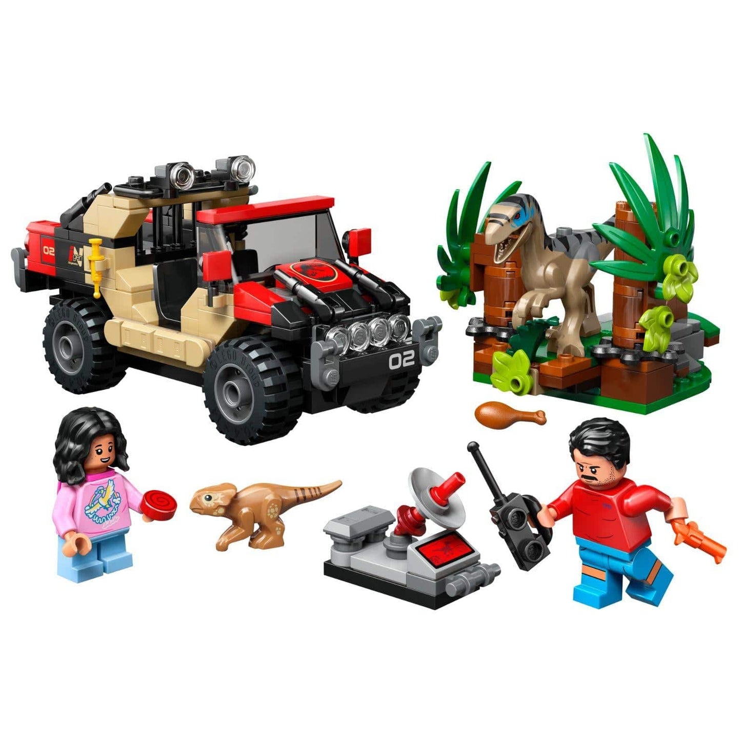 Apresentamos Lego Jurassic World - Fuga Todo-o-Terreno do Raptor com o SKU 667697225 recomendado para + 6 anos