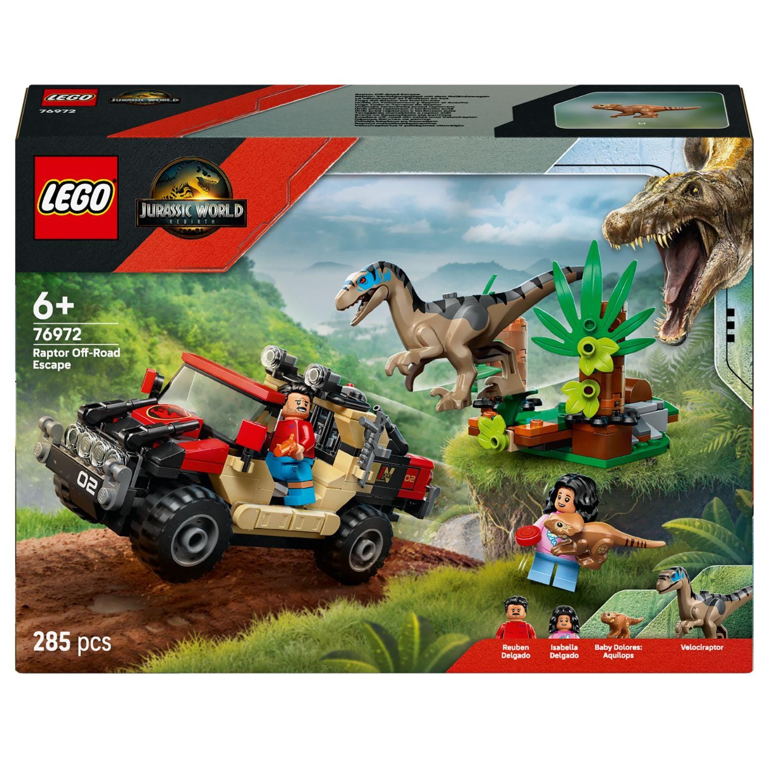 Apresentamos Lego Jurassic World - Fuga Todo-o-Terreno do Raptor com o SKU 667697225 recomendado para + 6 anos