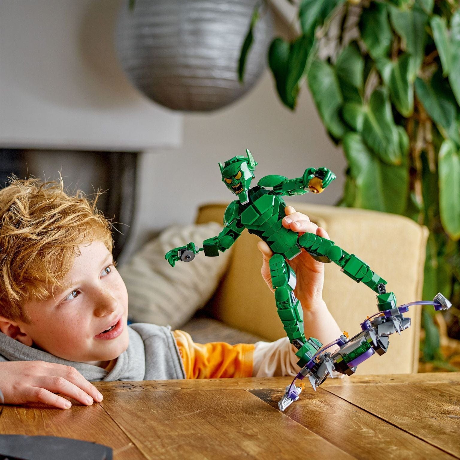 Apresentamos Lego Marvel - Figura de Construção de Green Goblin com o SKU 667628424 recomendado para + 8 anos