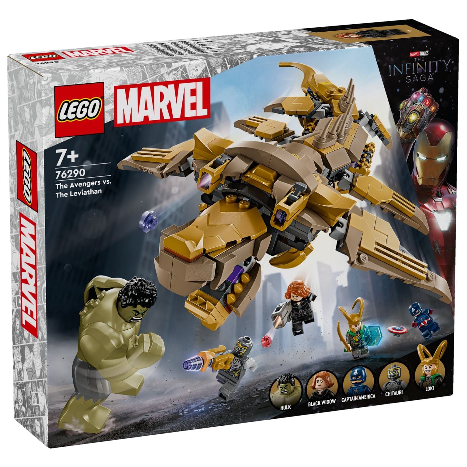 Apresentamos Lego Marvel - Os Vingadores vs. Leviathan com o SKU 667629025 recomendado para + 7 anos
