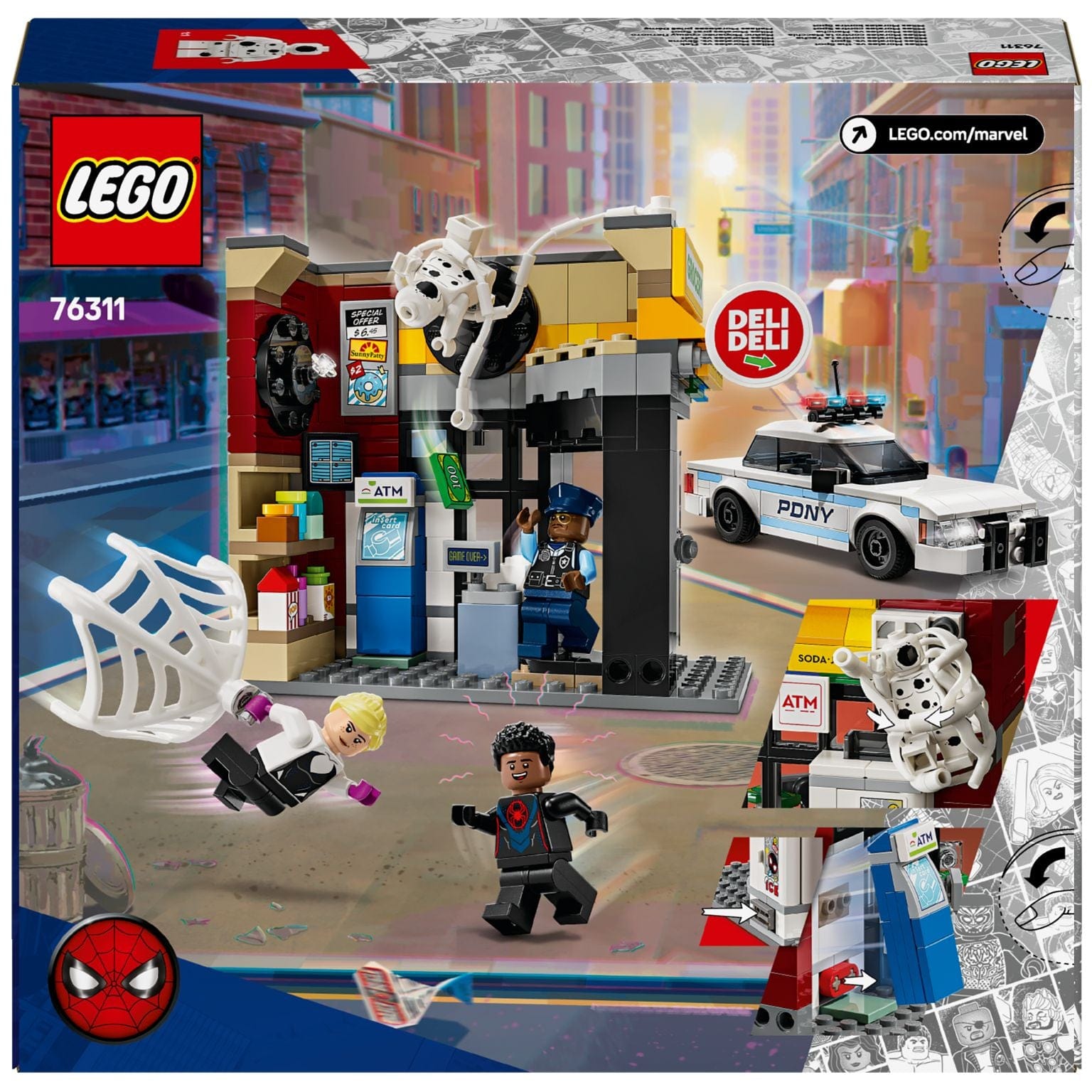 Apresentamos Lego Marvel Aranhaverso: Miles Morales contra Spot com o SKU 667631125 recomendado para + 9 anos