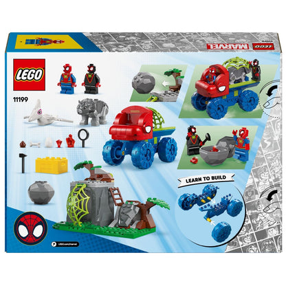 LEGO Marvel - Equipa Spidey – Resgate com Veículo Dinossauro Todo-o-Terreno