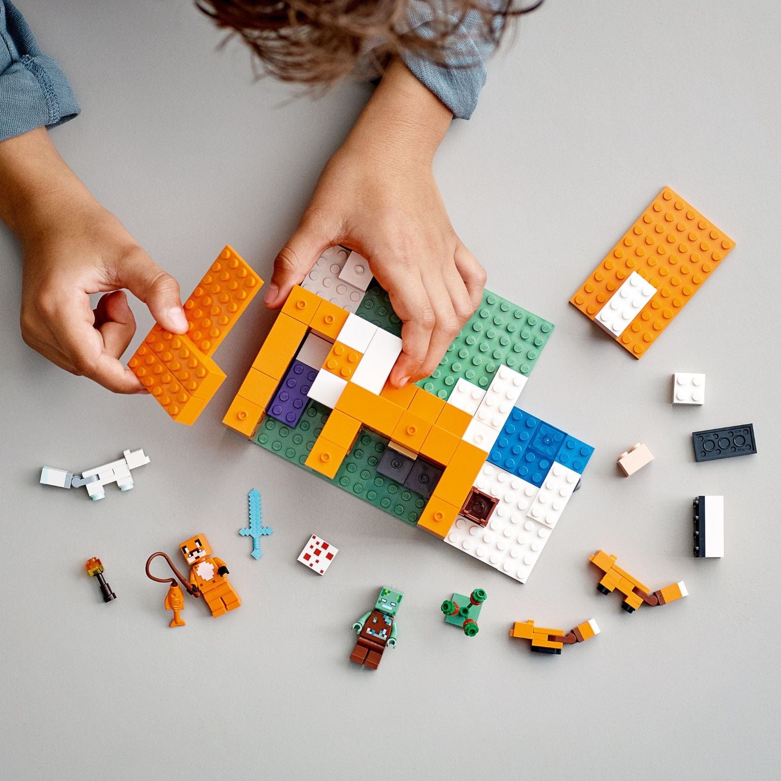 Apresentamos Lego Minecraft - Pousada da Raposa com o SKU 662117824 recomendado para + 8 anos