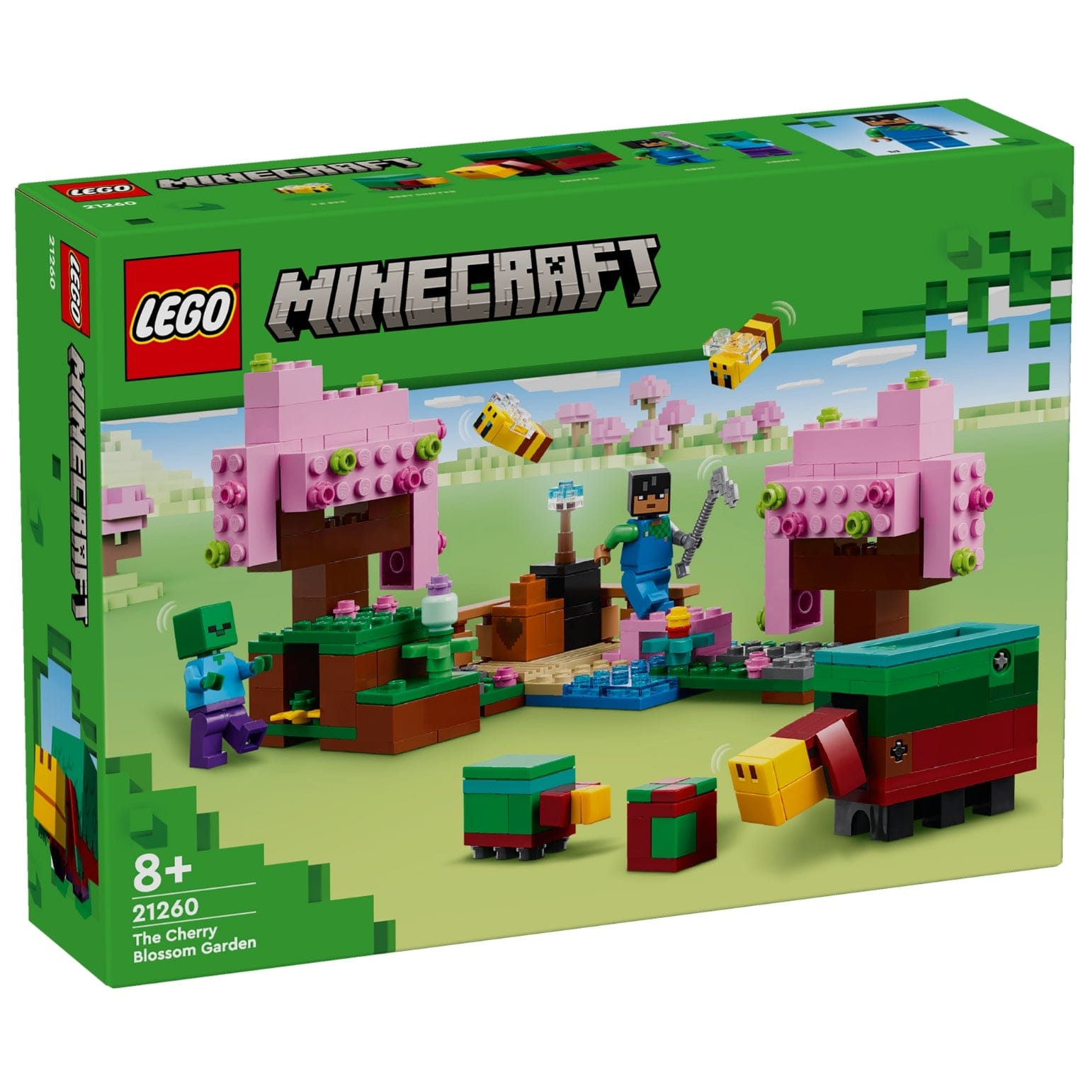 Apresentamos Lego Minecraft - O Jardim das Cerejeiras com o SKU 662126024 recomendado para + 8 anos