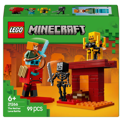 LEGO Minecraft - A Batalha da Lava do Nether