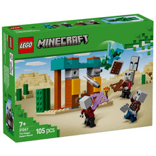 Apresentamos Lego Minecraft - A Patrulha do Deserto Illager com o SKU 662126725 recomendado para + 7 anos
