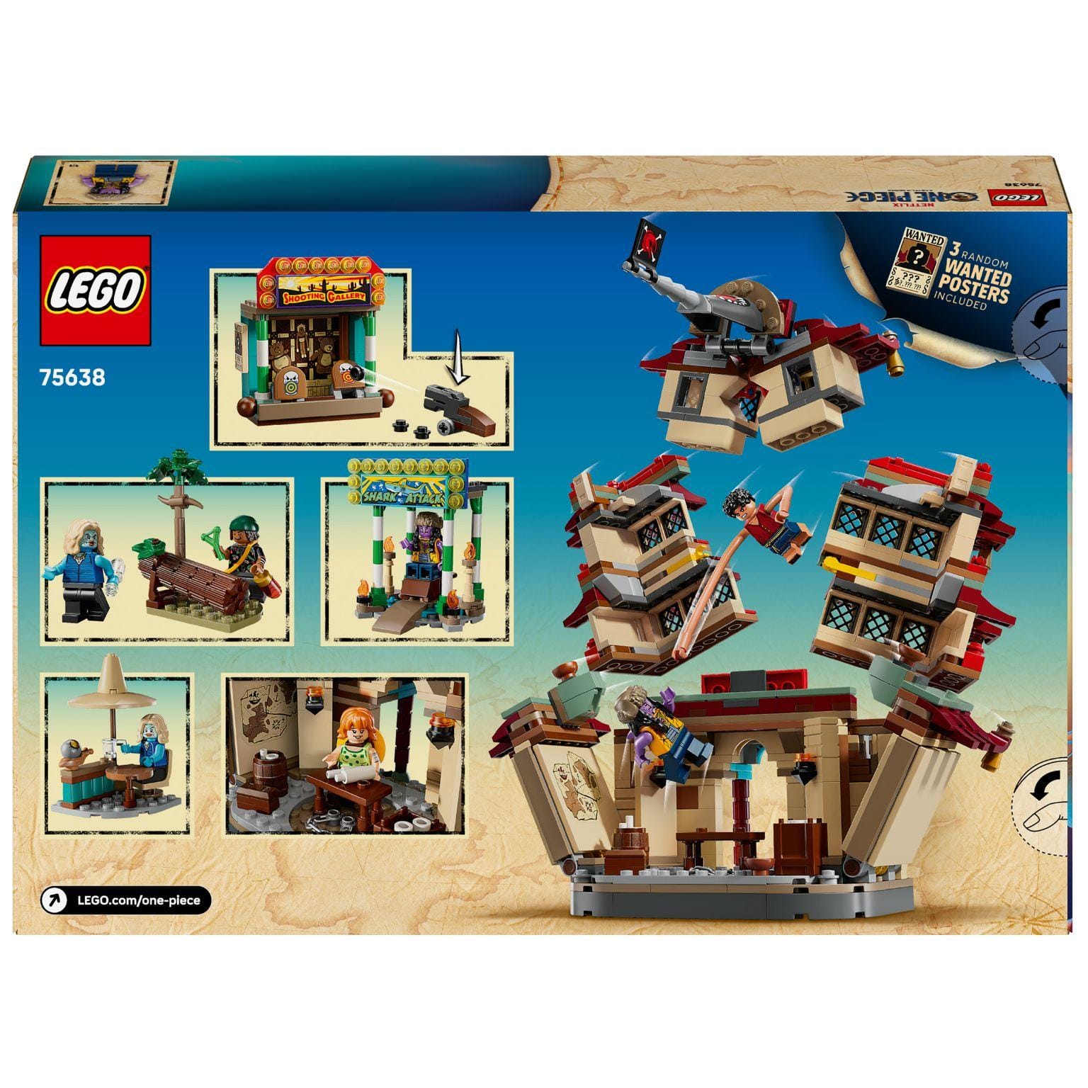 Apresentamos Lego One Piece - Batalha no Parque Arlong com o SKU 667563825 recomendado para + 9 anos