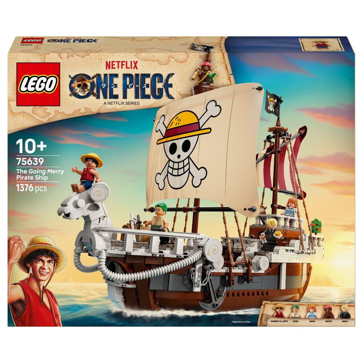 Apresentamos Lego One Piece - O Navio Pirata Going Merry com o SKU 667563925 recomendado para + 10 anos