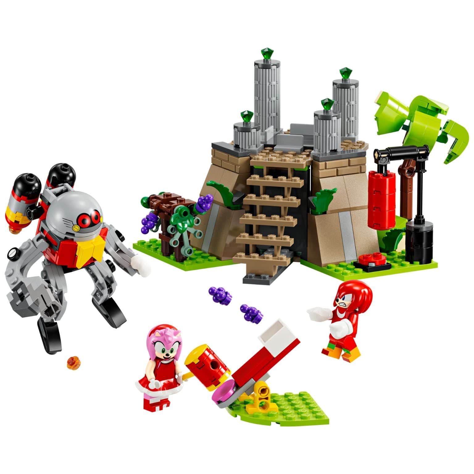 Apresentamos Lego Sonic - Knuckles e o Santuário da Esmeralda Mestre com o SKU 667699824 recomendado para + 8 anos