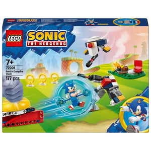 Apresentamos Lego Sonic Confronto no Acampamento do Sonic com o SKU 667700125 recomendado para + 7 anos