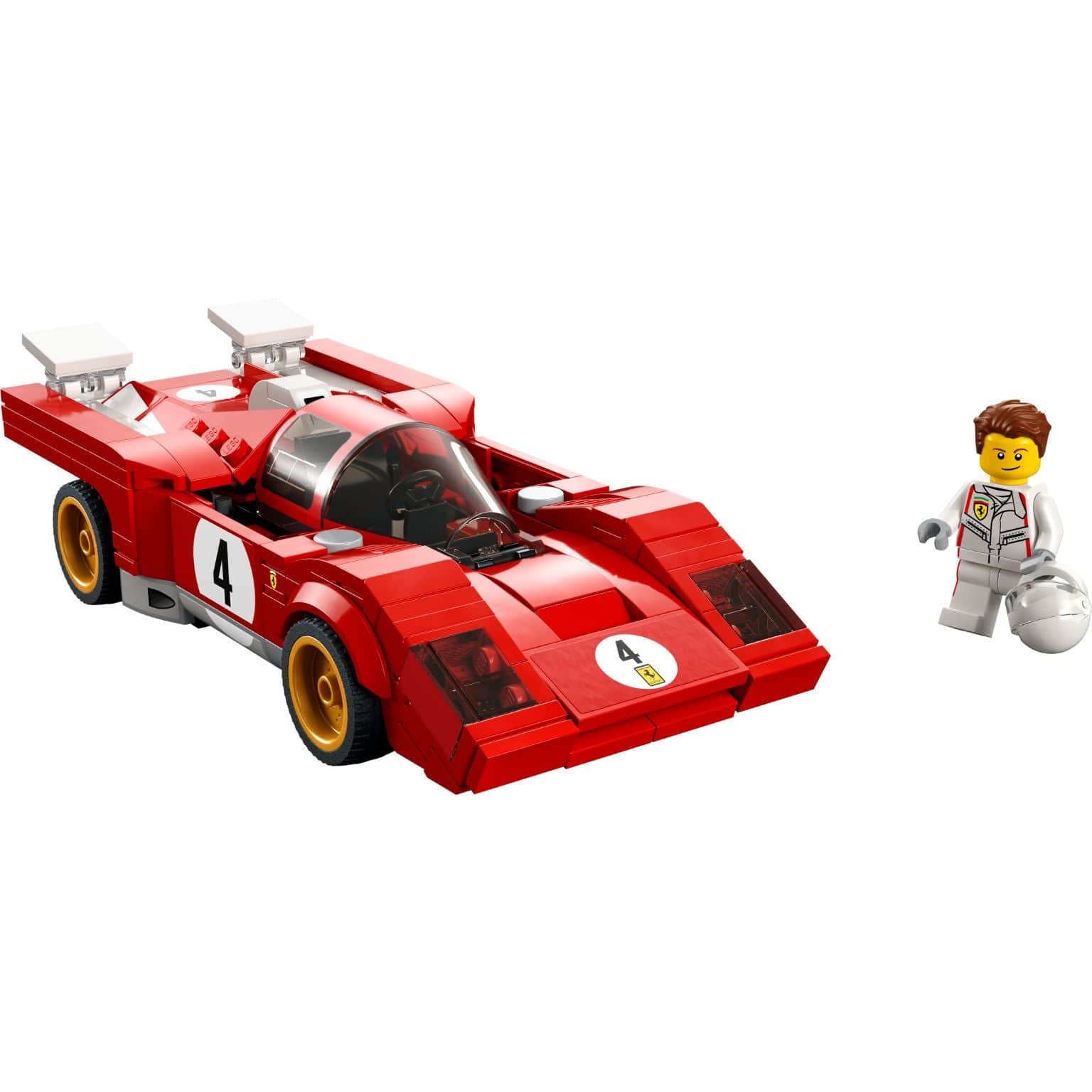 Apresentamos Lego Speed Champions 1970 Ferrari 512 M com o SKU 667690622 recomendado para + 8 anos