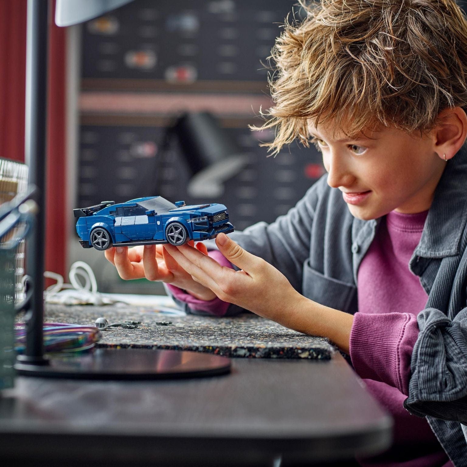 Apresentamos Lego Speed Champions - Carro Desportivo Ford Mustang Dark Horse com o SKU 667692024 recomendado para + 9 anos